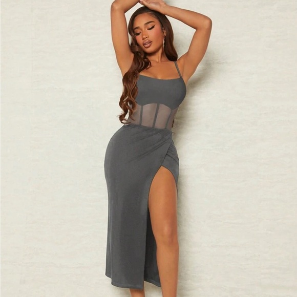 Shein Sxy | Women Mesh Hollow Dress | Womens | BundleNSave✨ - Picture 3 of 4